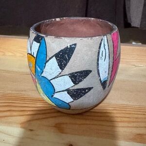 VINTAGE JEMEZ PUEBLO POTTERY BOWL